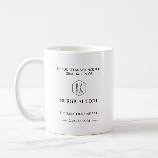 Mug Remise des diplômes de la promotion 2026 de techni (Gauche)
