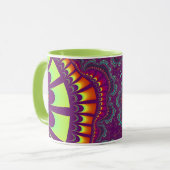 Mug Remix arc-en-ciel violet (Devant gauche)