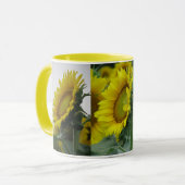 Mug Remix de tournesol (Devant gauche)