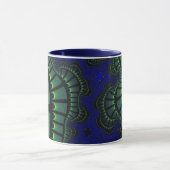Mug Remix vert et bleu (Centre)
