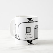 Mug Remorque arrondie Thunder_Cove de voyage (Devant gauche)