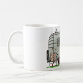 Mug Remorque de campeur d'Avion (Gauche)