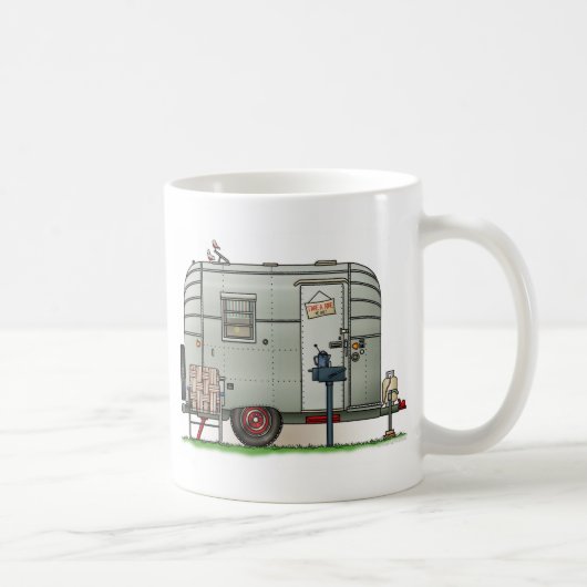 Mug Remorque de campeur d'Avion (Droite)