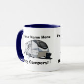 Mug Remorque demi-tonne Keystone Cougar 26RBS (Devant gauche)