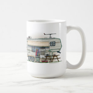 Mug Remorque mignonne de voyage de campeur de