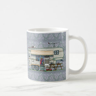Mug Remorque mignonne de voyage de campeur de