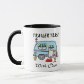 Mug remorque parc déchets avec classe (Gauche)