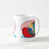 Mug Remorqueur de bande dessinée (Devant droit)