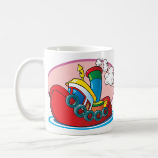 Mug Remorqueur de bande dessinée