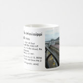 Mug Remorqueurs sur le Mississippi (Centre)