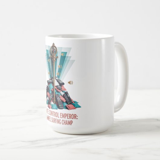 Mug Remote Control Emperor T Shirt (Devant droit)
