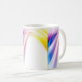Mug Remous abstrait 1 (Devant droit)