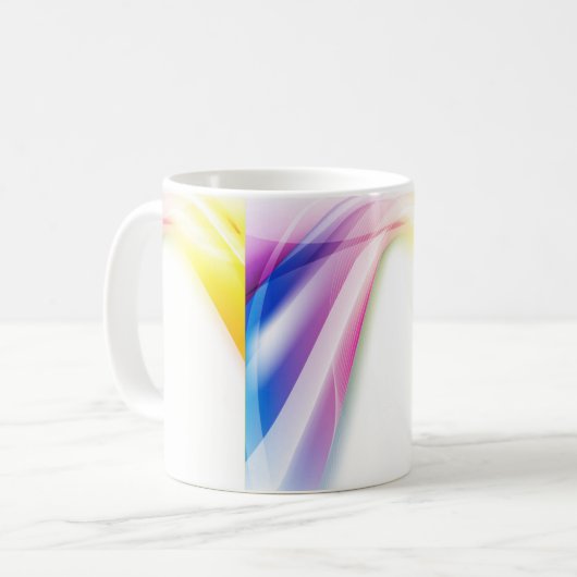 Mug Remous abstrait 1 (Devant gauche)