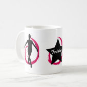 MUG REMOUS PINK/BLACK DE TWIRLER (Devant gauche)