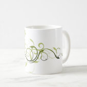 Mug Remous vert (Devant droit)