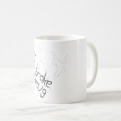 Mug remplacement de l'effet fissuré (Devant droit)