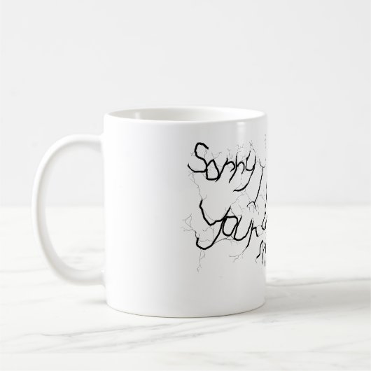 Mug remplacement de l'effet fissuré (Gauche)