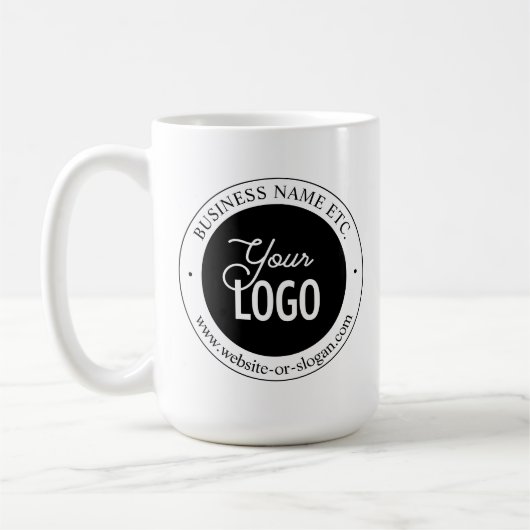 Mug Remplacement et personnalisation faciles du logo | (Gauche)