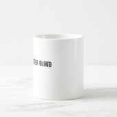 Mug Rempli de combustible par sang de tigre (Centre)