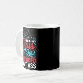 Mug Remplir Mon Verre Je Juste Divorcé Divorce Fête Fe (Devant gauche)