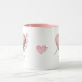 Mug Remplir un cœur d'amour (Centre)