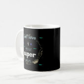 Mug Remplissage de messages pour un client de confianc (Devant gauche)
