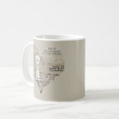Mug Remplissez Votre Coeur-Tan (Devant gauche)