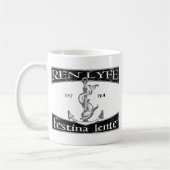 Mug Ren Lyfe : Aldus affligé Festina Lente (Gauche)