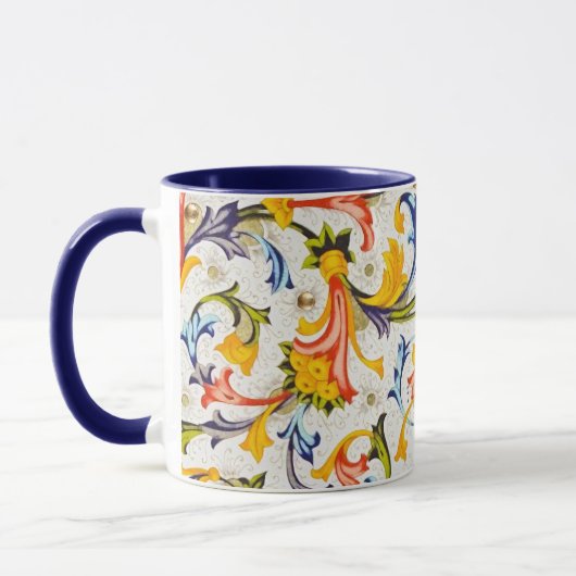 MUG RENAISSANCE FLORENTINE EAUX FLORALES, FLEURS (Gauche)