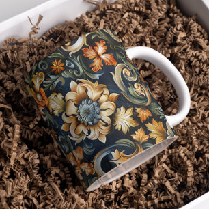 Mug Renaissance italienne en bleu