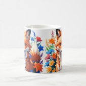 Mug Renard à fleurs (Centre)