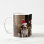 Mug Renard américain Cheminée Noël (Gauche)