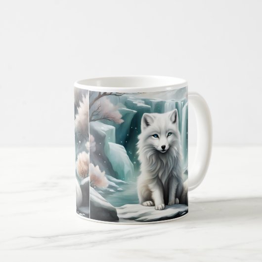 Mug Renard arctique (Devant droit)