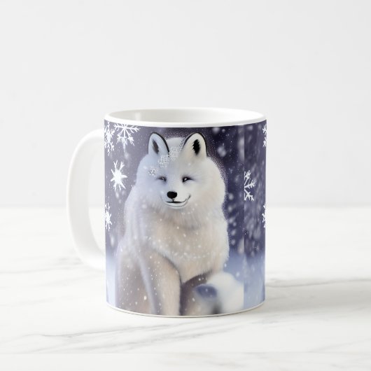 Mug Renard arctique (Devant gauche)