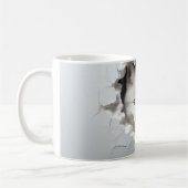 Mug Renard arctique en 3D, Amateurs de renards hiverna (Gauche)