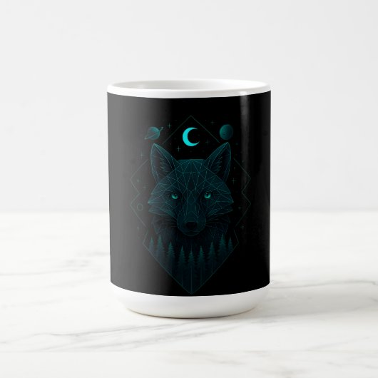 Mug Renard Astral - Esprit Cosmique Malin (Centre)