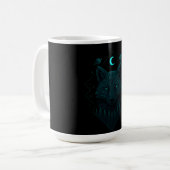 Mug Renard Astral - Esprit Cosmique Malin (Devant gauche)