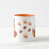Mug Renard d'automne avec Feuilles d'automne - Seasaso (Centre)