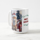 Mug Renard de fête (Devant gauche)