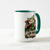 Mug Renard des bois Vise plus haut (Devant droit)