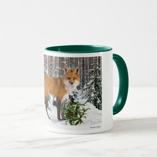 Mug "Renard d'hiver" (Devant droit)