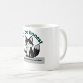 Mug Renard Drôle Avec Des Allumettes (Devant droit)