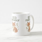 Mug Renard éco-responsable (Devant droit)