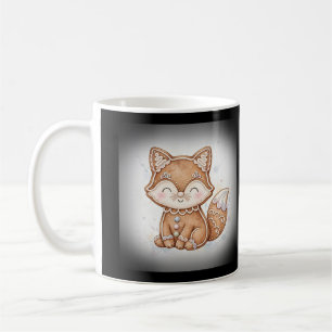 Mug Renard en biscuit de Noël au pain d'épice