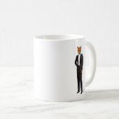 Mug Renard En Costume De Soirée Complet (Devant droit)