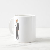 Mug Renard En Costume De Soirée Complet (Devant gauche)