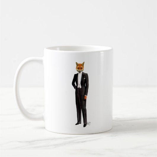 Mug Renard En Costume De Soirée Complet (Gauche)