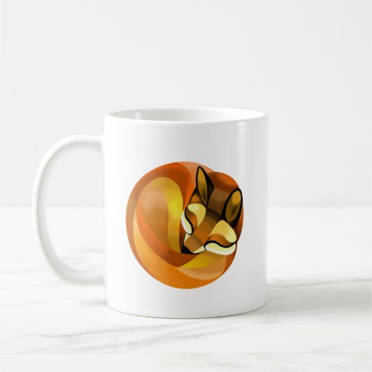Mug Renard endormi (Gauche)