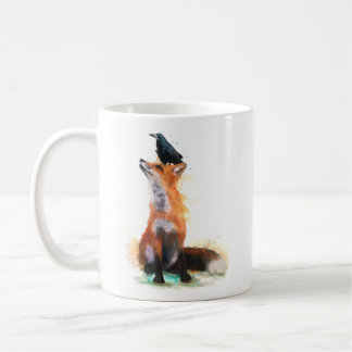 Mug renard et corbeau