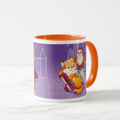 Mug renard et hibou (Devant droit)